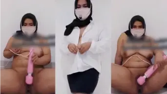 Hijab Karyawati Toge Colmek Geter
