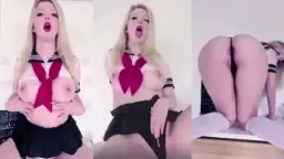 Bokep Terbaru Cosplay Seragam P3l4jar Toket Gede