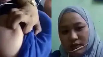 Hijab Tobrut Pamerin Toket Ome TV