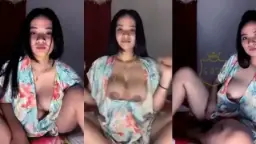 Miss Angela Cantik Show Nenen Uting Coklat