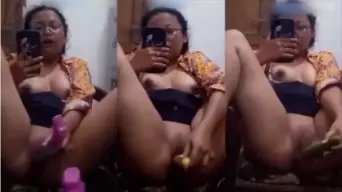 Syafira Daun Masih Muda SM_P Colmek Pake Timun