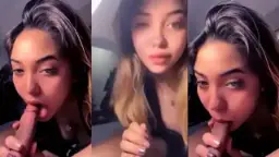 Sepongan Si Cantik Tiktokers Rara Chizzcakeee